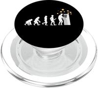 Divertente Bitcoin Evoluzione Blockchain Crypto HODL Btc PopSockets PopGrip per MagSafe