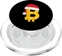 Divertente Bitcoin Santa Blockchain Albero di Natale PopSockets PopGrip per MagSafe