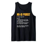 Divertente BJJ, Dizionario Jiu Jitsu - Purista No-Gi Canotta
