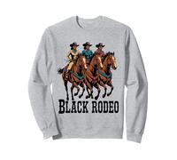 Divertente Black Rodeo Detto Cowgirl Power Horse Queen Donne Uomini Felpa