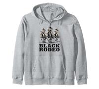 Divertente Black Rodeo Detto Cowgirl Power Horse Queen Donne Uomini Felpa con Cappuccio