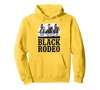 Divertente Black Rodeo Detto Cowgirl Power Horse Queen Donne Uomini Felpa con Cappuccio