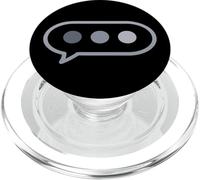 Divertente bolla di testo Qualcuno sta digitando messaggio PopSockets PopGrip per MagSafe