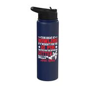 Divertente bombetta da bowling con 10 puntine, design da uomo e donna Stainless Steel Insulated Water Bottle