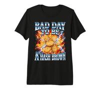 Divertente Bootleg Bad Day To Be A Hash Brown Maglietta Premium
