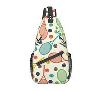 Divertente borsa a tracolla da tennis, zaino da escursionismo, zaino a tracolla, zaino da viaggio, per uomo e donna