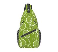Divertente borsa a tracolla da tennis, zaino da escursionismo, zaino a tracolla, zaino da viaggio, per uomo e donna