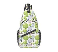 Divertente borsa a tracolla da tennis, zaino da escursionismo, zaino a tracolla, zaino da viaggio, per uomo e donna
