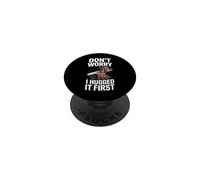 Divertente boscaiolo dicendo non preoccuparti, l'ho abbracciato prima PopSockets PopGrip Adesivo