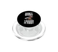 Divertente boscaiolo dicendo non preoccuparti, l'ho abbracciato prima PopSockets PopGrip per MagSafe
