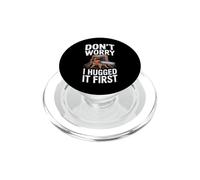 Divertente boscaiolo dicendo non preoccuparti, l'ho abbracciato prima PopSockets PopGrip per MagSafe
