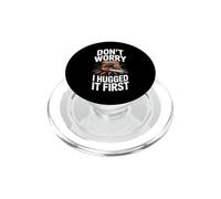 Divertente boscaiolo dicendo non preoccuparti, l'ho abbracciato prima PopSockets PopGrip per MagSafe