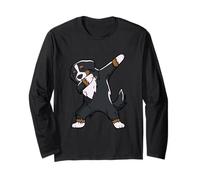 Divertente Bovaro del Bernese Dabbing Maglia a Manica