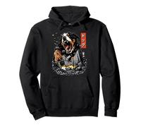 Divertente Bovaro del Bernese Pet Kaiju Mostro Giapponese Felpa con Cappuccio
