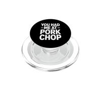 Divertente braciola di maiale dicendo che mi avevi al braciola di maiale PopSockets PopGrip per MagSafe