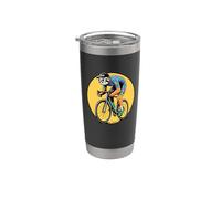 DIVERTENTE BRADIPO CICLISTICA CHE PERCORRE LA BICI DA STRADA Bicchiere termico in acciaio inox doppia parete