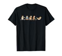 Divertente Bradipo Daily Life Squad Kawaii Slow Living Design Maglietta
