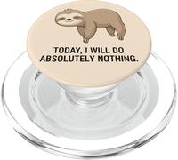 Divertente bradipo oggi non farò nulla PopSockets PopGrip per MagSafe