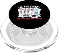 Divertente Bridge Card Game Amante Bridge Player Citazione PopSockets PopGrip per MagSafe