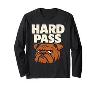Divertente Bulldog Grumpy Dog antisociale Non Parlare con Me Maglia a Manica