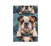 Divertente Bulldog inglese Benvenuto Giardino Bandiera 2x3 Ft No Fade Double Sided Casa Yard Bandiere Outdoor Banner Decor Per Cortile Portico Prato
