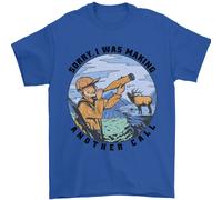Divertente Caccia Fare Un Altro Richiamo Uomo T-Shirt 100% Cotone