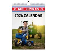 Divertente calendario da parete 2024