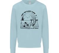 Divertente Cambiamento Climatico Mantieni Il Pianeta Pulito Felpa Per Bambini