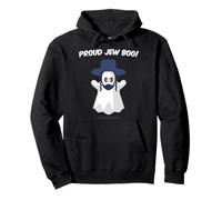 Divertente Camicia ebrea per Halloween, rabbino Fantasma Orgoglioso ebreo Felpa con Cappuccio
