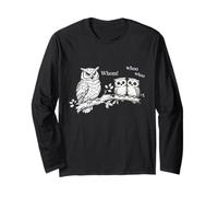 Divertente Camicia grammaticale Gufo per Insegnanti di Inglese e Nerd di Parole Maglia a Manica