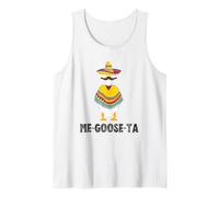 Divertente Camicia Messicana, Gioco di Parole Me-Goose-Ta Me-Gusta Canotta