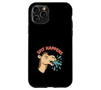 Divertente cammello Meme Sputare Umorismo Eccentrico Desert Animal Squad Custodia per iPhone 11 Pro