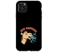 Divertente cammello Meme Sputare Umorismo Eccentrico Desert Animal Squad Custodia per iPhone 11 Pro Max