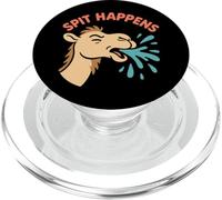 Divertente cammello Meme Sputare Umorismo Eccentrico Desert Animal Squad PopSockets PopGrip per MagSafe
