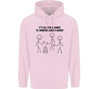 Divertente Campeggio Weiner Bambini Felpa con Cappuccio