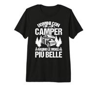 Divertente Camper Hanno Le Mogli più Belle Campeggio Maglietta Premium