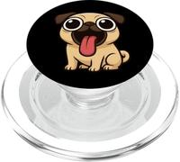 Divertente Cane Cartoon Grandi Occhi Lingua Fuori PopSockets PopGrip per MagSafe