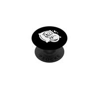 Divertente cane che dorme accogliente notte relax carino animale sonno PopSockets PopGrip Adesivo