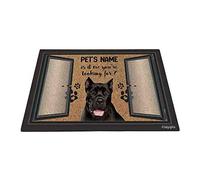 Divertente Cane Corso, Sono Io Che Stai Guardando Tappeto Ingresso Casa Antisporco Tappeti D'Ingresso Confortevole Tappetini Porta Dingresso Per Soggiorno Camera Letto Terrazzo 40X60Cm