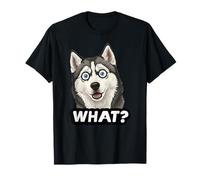 Divertente Cane Husky Cosa Mamma papà Bambini Maglietta
