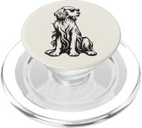 Divertente cane Setter inglese con occhiali da sole PopSockets PopGrip per MagSafe