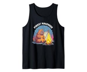 Divertente Capibara della Foresta per Gli Amanti dei vagabondi e dei Capibara Canotta