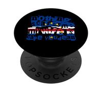 Divertente Capo Verde Niente mi spaventa Mia moglie è Capo Verde PopSockets PopGrip Adesivo
