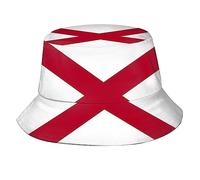 Divertente Cappello a Secchiello con Bandiera dello Stato, alla Moda, per Uomo e Donna, Cappello Estivo da Spiaggia, Cappello da Pescatore Patriottico Ripiegabile