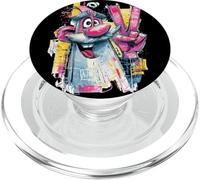 Divertente carpentiere pace graffiti pop carattere grafico segno PopSockets PopGrip per MagSafe