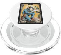 Divertente carta dei tarocchi dell'idraulico, scherzo spirituale dell'idraulico PopSockets PopGrip per MagSafe