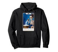 Divertente carta dei tarocchi "Don't Be Salty" Bun Mama Girl Women Felpa con Cappuccio