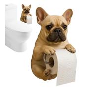 Divertente carta per cani - Supporto per asciugamani - Organizzatore di montaggio a parete | Dispensatore di creativi per il bagno, decorazione della cucina, accento di stoccaggio ispirato