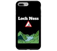 Divertente cartello stradale di avvertimento di Loch Ness, mostro Nessie Custodia per iPhone 7 Plus/8 Plus