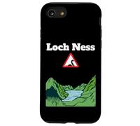 Divertente cartello stradale di avvertimento di Loch Ness, mostro Nessie Custodia per iPhone SE (2020) / 7 / 8